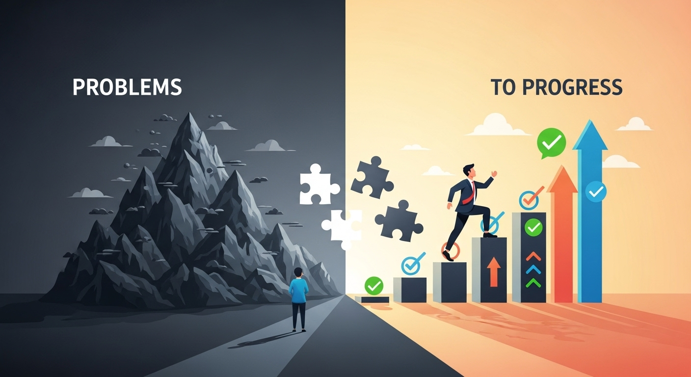 Problems transforming into progress