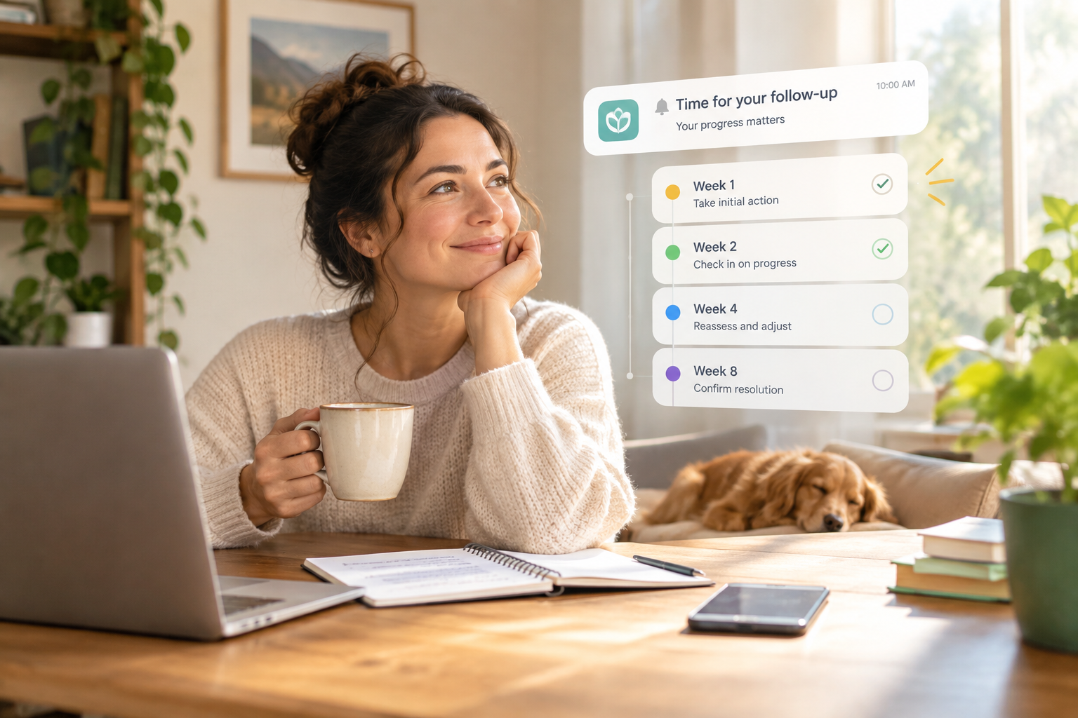 Smart follow-up reminder system
